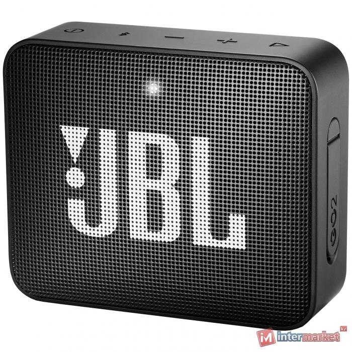 Портативная акустика JBL GO 2, midnight black JBLGO2BLK