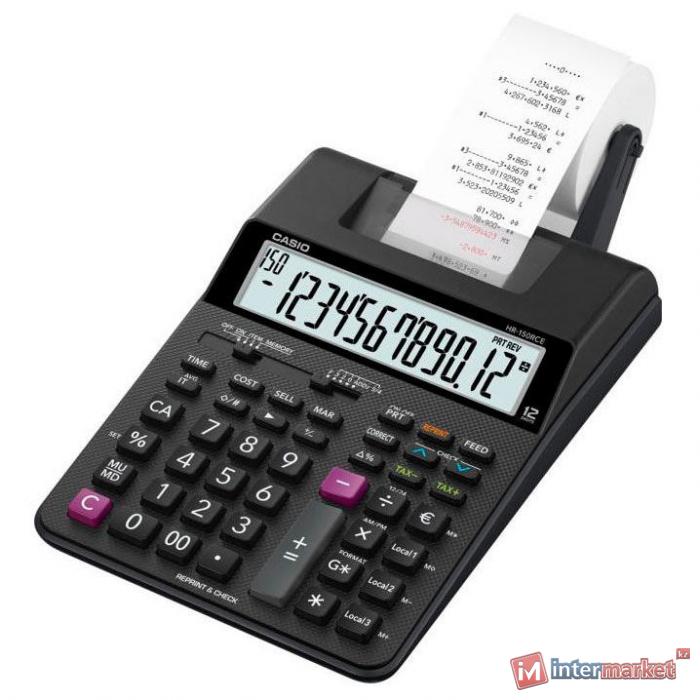 Калькулятор печатающий CASIO HR-150RCE-WA-EC