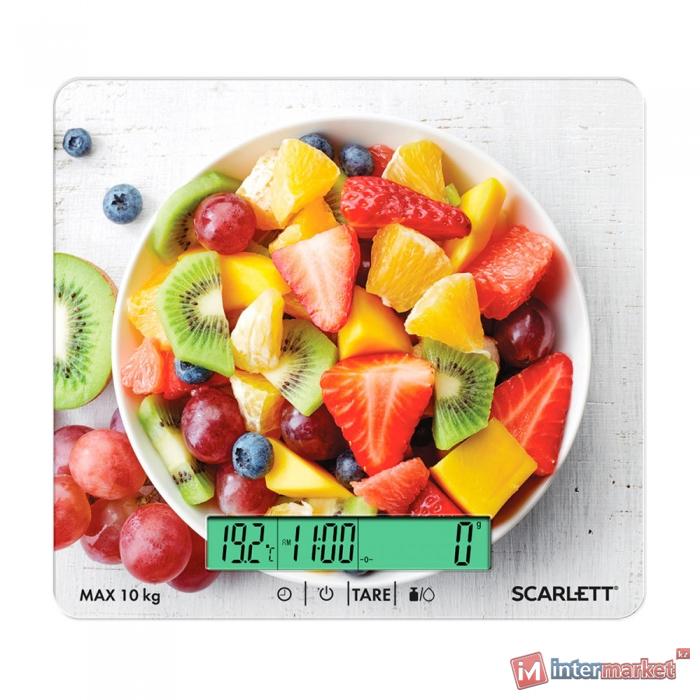 Кухонные весы SCARLETT SC KS57P48 (фруктовый салат)