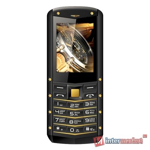 Телефон teXet TM-520R, Black and yellow