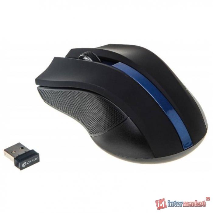Беспроводная мышь OKLICK 615MW Black-Blue USB
